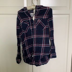 Plaid long sleeve with a good